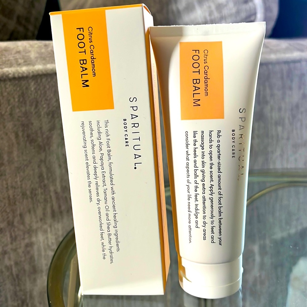 SpaRitual Citrus Cardamom Foot Balm